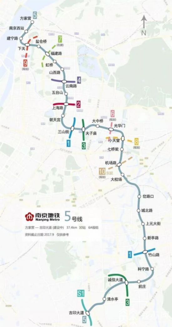 南京轨道交通“大爆发”15条线路同时开建(图4)