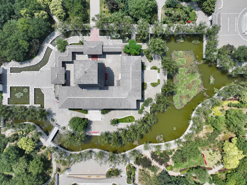 河北河间：城市游园建设让居民共享绿色(图4)