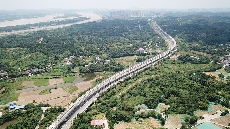 湖南首条“跨城”地铁开通运营(图7)