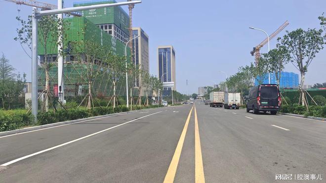市北区桐柏路拓宽工程项目竣工通车(图2)