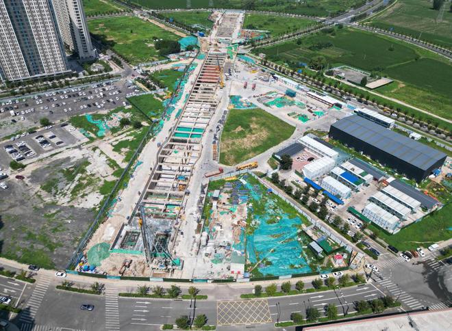 壹探轨道“中秋”假期不停工济南地铁建设最近进展来了!(图4)