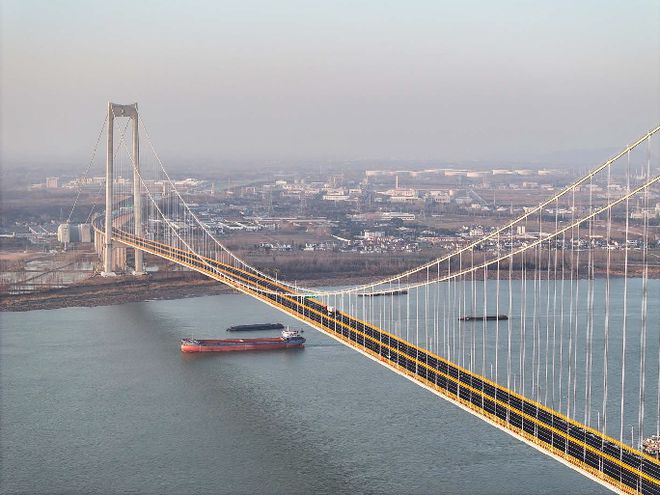 桥梁建设的卓越成就!揭秘宁扬大桥的4个知识点(图2)