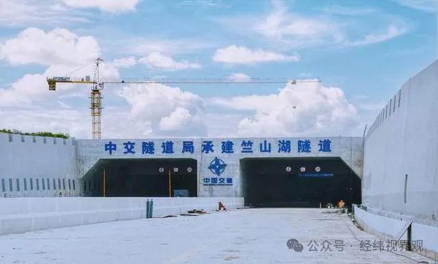 竺山湖隧道：国内最长干线公路湖底隧道(图2)