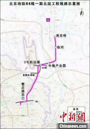 今年北京在建城市轨道交通线条（段）两条新线年内开通(图2)