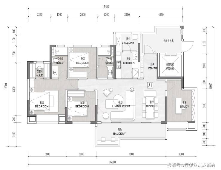 空港发展云玺观宸(成都)房价解析5月最新价格主力户型解析空港发展云玺观宸售楼处电线月到访专享礼遇(图3)