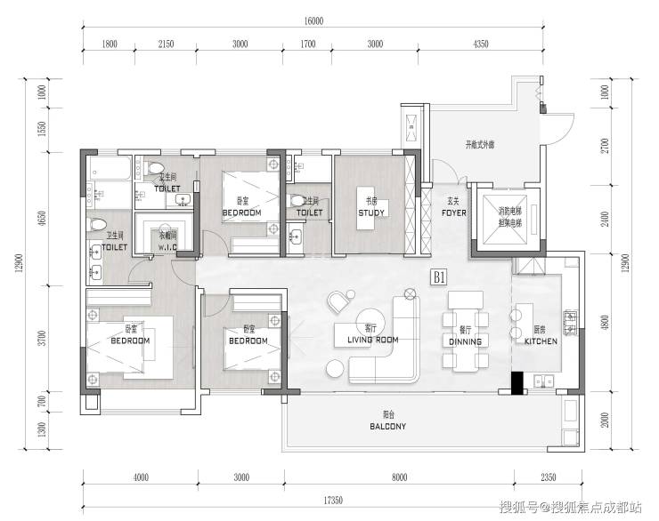 空港发展云玺观宸(成都)房价解析5月最新价格主力户型解析空港发展云玺观宸售楼处电线月到访专享礼遇(图4)
