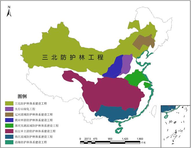 2024年我国造林种草767万公顷“三北防护林”工程是主要贡献者(图5)