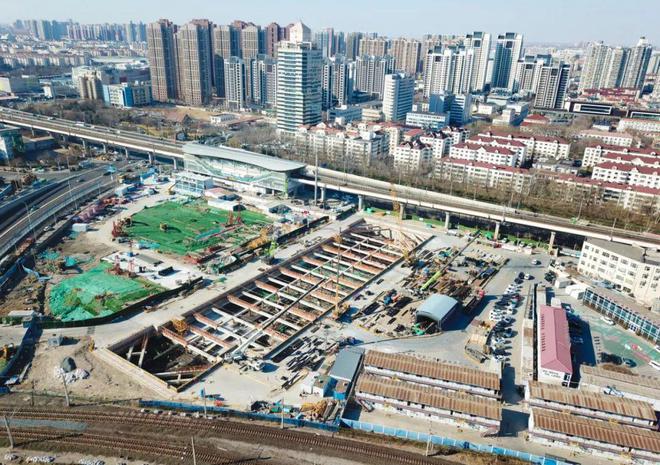 “一年两站”刷新津门城轨纪录(图5)