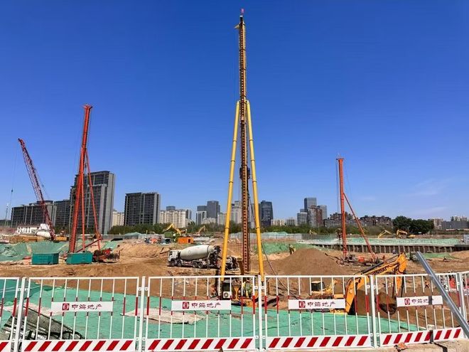 中海丽泽叁号院启幕先造园后建房（工地实况）！！！(图3)