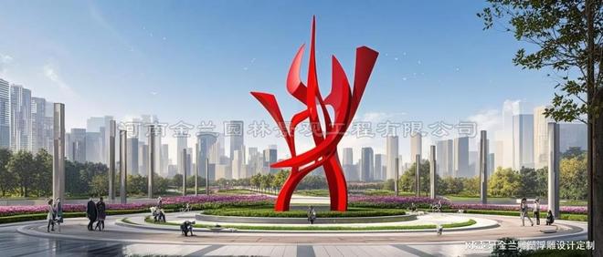 郑州雕塑设计公司哪家好？金兰雕塑用艺术塑造郑州之美(图4)