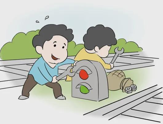 小信爱护路▍爱路护路安全同行——铁路安全知识宣传(图7)