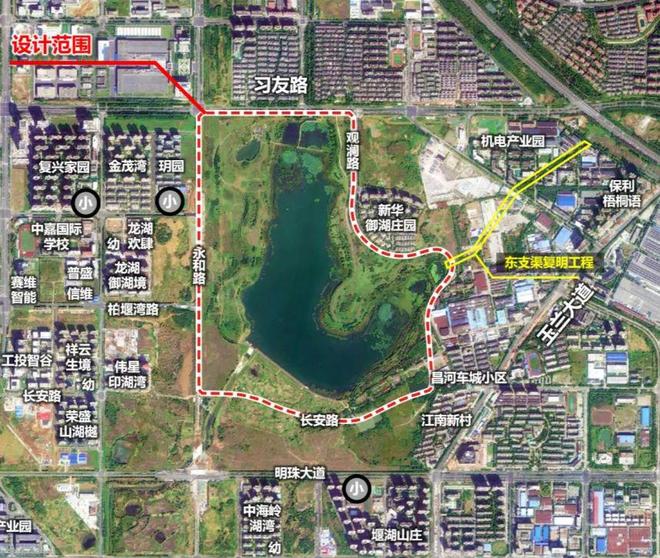 柏堰湖公园建设正式启动瑶海绿城即将首开！(图2)
